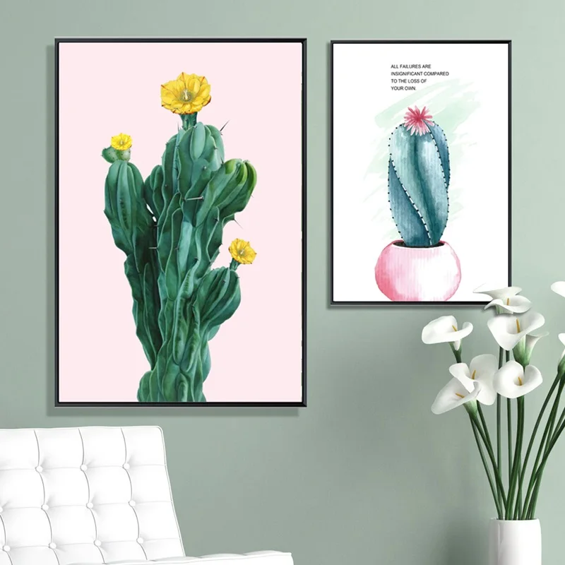 Nordic Hand-painted Cactus Potted Poster Print Canvas Painting Picture Aisle Home Wall Art Graffiti Bedroom Modern Decoration
Nordic Hand-painted Cactus Potted Poster Print Canvas Painting Picture Aisle Home Wall Art Graffiti Bedroom Modern Decoration