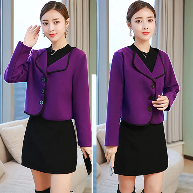 2019 New Fashion Wool Coat Female Short Autumn And Winter High Quality Coat Woolen Jacket Women Slim Outerwear Women Jacket
2019 New Fashion Wool Coat Female Short Autumn And Winter High Quality Coat Woolen Jacket Women Slim Outerwear Women Jacket