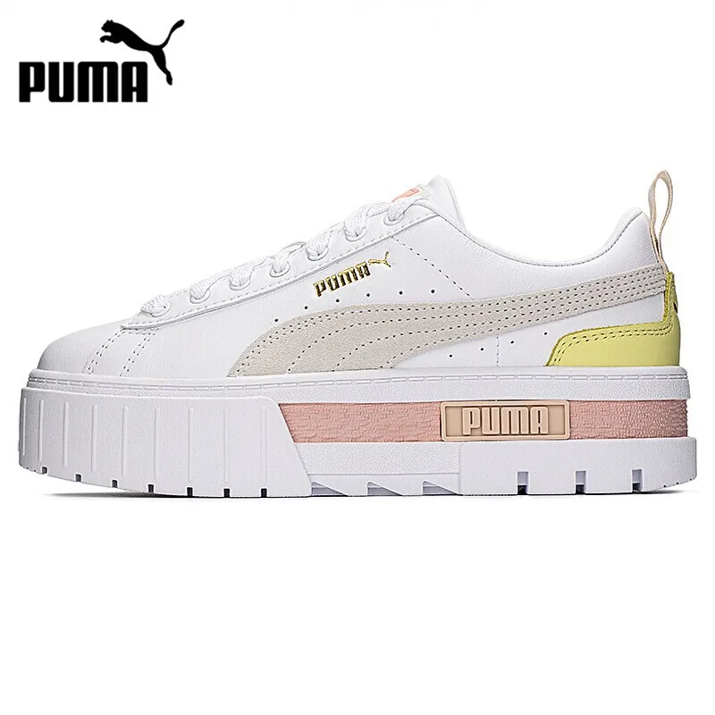 

Original New Arrival PUMA Mayze Lth Women's Skateboarding Shoes Sneakers