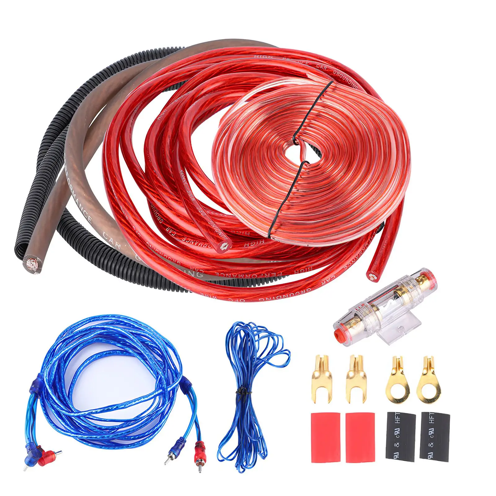 2021 2800W Car Power Amplifier Installation Kit 4 Guage Speaker Installation Wire Cable Metal Audio Fuse Suit for Outdoor Car
2021 2800W Car Power Amplifier Installation Kit 4 Guage Speaker Installation Wire Cable Metal Audio Fuse Suit for Outdoor Car
