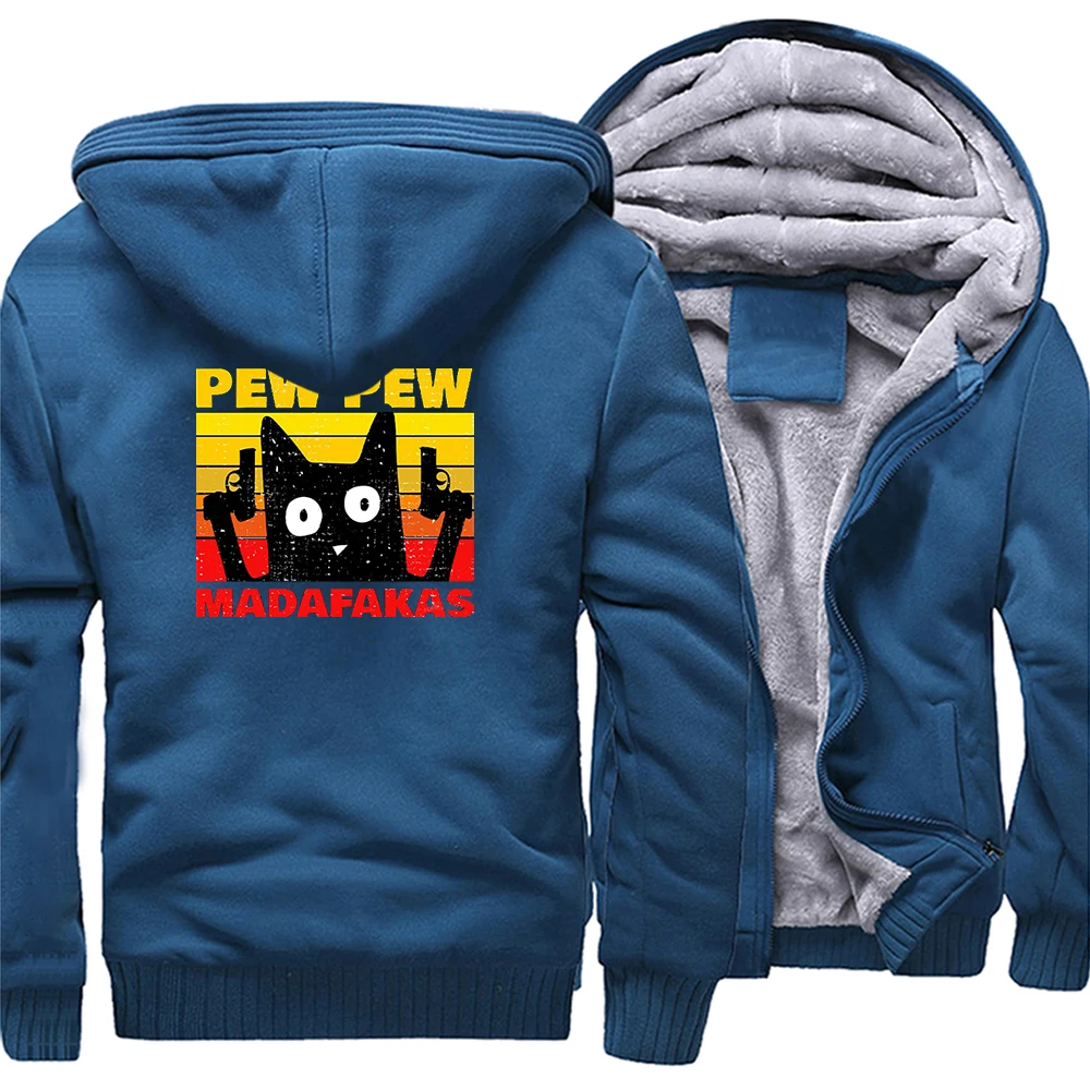 Winter Funny Cats Pew Madafakas Mens Hoodies Sweatshirt Casual Sweatshirts Fabrics Tracksuit Mens Zipper Outwear
Winter Funny Cats Pew Madafakas Mens Hoodies Sweatshirt Casual Sweatshirts Fabrics Tracksuit Mens Zipper Outwear