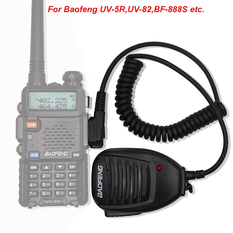 Best Walkie Talkie Baofeng Microphone Speaker MIC PPT For UV 5R UV-5R Pro UV-82 bf888s Pofung Ham Radio Original Handheld Mic
Best Walkie Talkie Baofeng Microphone Speaker MIC PPT For UV 5R UV-5R Pro UV-82 bf888s Pofung Ham Radio Original Handheld Mic