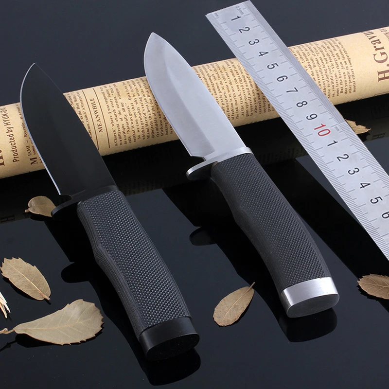 

Походный тактический нож HYSENSS, охотничий нож с фиксированным клинком, ножи для выживания на природе, спасательный инструмент, прямой нож с а...