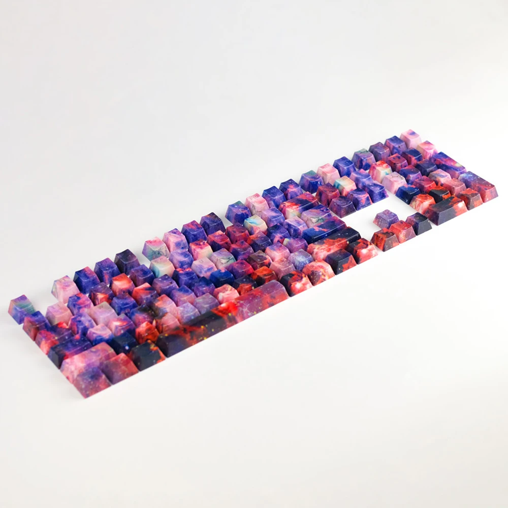 Red Purple Starry Sky Design Backlit Keycaps For Cherry Mx Kailh Box Gateron Switch Mechanical Keyboard OEM 104 ABS Key Caps
Red Purple Starry Sky Design Backlit Keycaps For Cherry Mx Kailh Box Gateron Switch Mechanical Keyboard OEM 104 ABS Key Caps