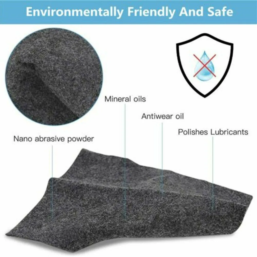 4 Pcs Car Scratch Remover Cloth Nano Cloth Surface Repair Eraser Anti-Scratch Polishing Cloth Universal Maintenance Accessories
4 Pcs Car Scratch Remover Cloth Nano Cloth Surface Repair Eraser Anti-Scratch Polishing Cloth Universal Maintenance Accessories