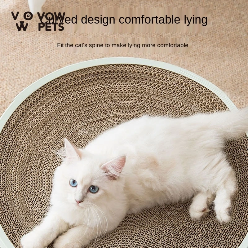 Cat Catch Plate Socket Grinding Claws Out Crumbs Cat Toy Type Corrugated Paper Bowl PAWS Basin 2021 New VOW Pets
Cat Catch Plate Socket Grinding Claws Out Crumbs Cat Toy Type Corrugated Paper Bowl PAWS Basin 2021 New VOW Pets
