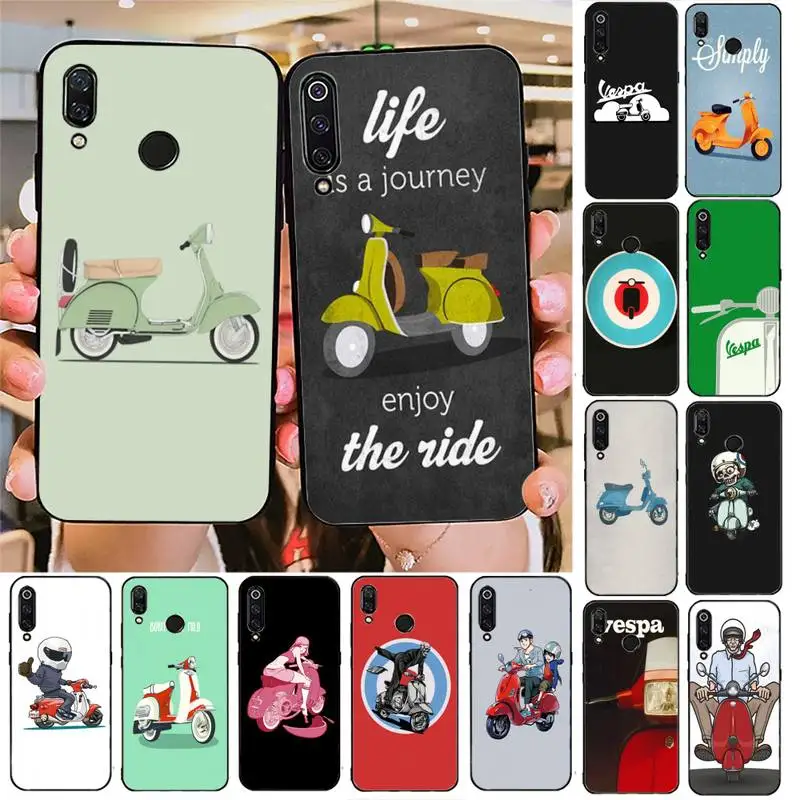 Чехол YNDFCNB Vespa для скутера Redmi note 8Pro 8T 6Pro 6A 9 8 7 7A 5 5A 7|Бамперы| |