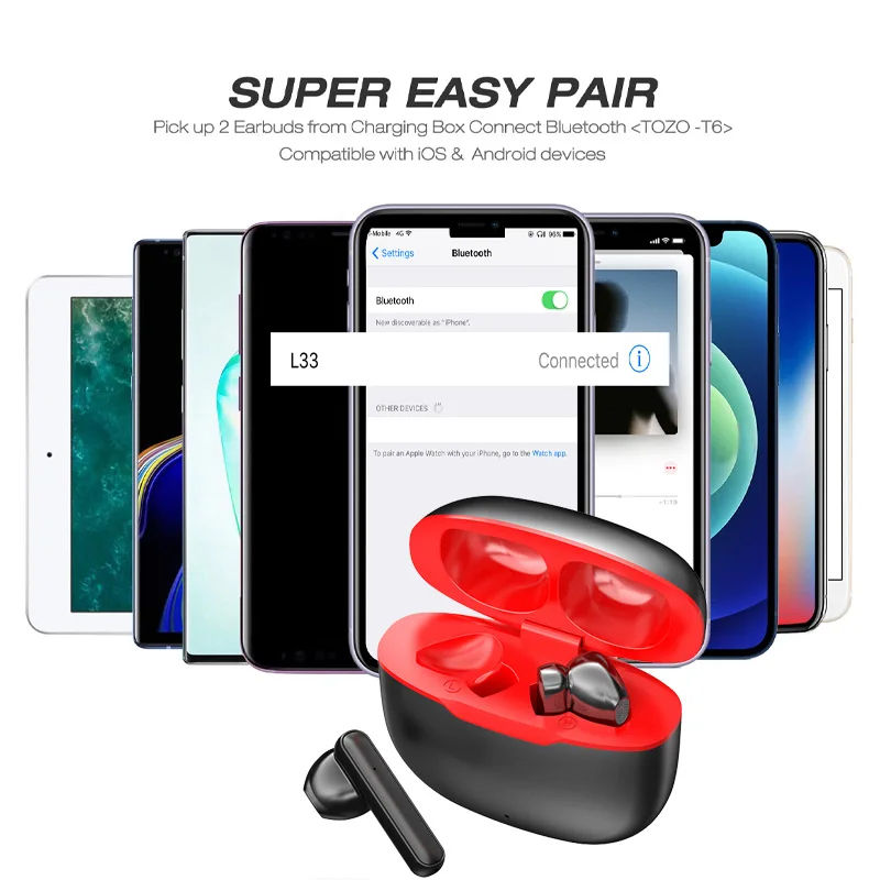 TWS Bluetooth Wireless Earphones Earphone 5.0 Mini In-ear Sports True Wireless Earbuds Noise Cancel With Microphone Dropshipping
TWS Bluetooth Wireless Earphones Earphone 5.0 Mini In-ear Sports True Wireless Earbuds Noise Cancel With Microphone Dropshipping