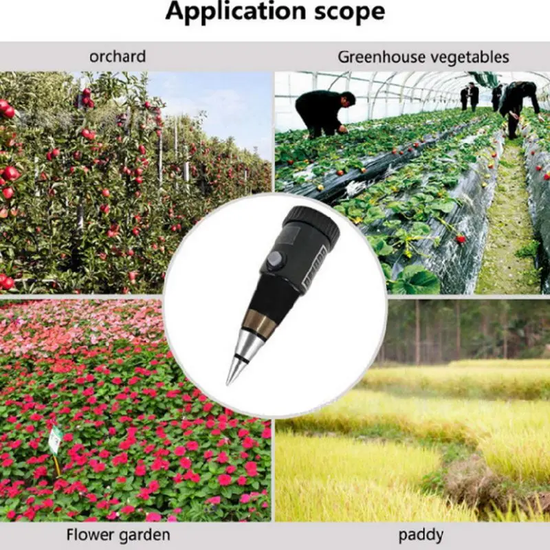 New 2-in-1 Soil Acidity Meter PH Value PH Tester Moisture Hygrometer Salinity High Sensitivity Soil Quality Testing Equipment
New 2-in-1 Soil Acidity Meter PH Value PH Tester Moisture Hygrometer Salinity High Sensitivity Soil Quality Testing Equipment