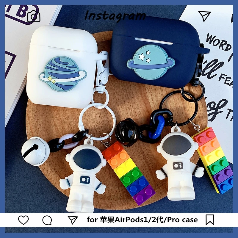 Astronaut Cover for AirPods Pro Earphone Case For Apple AirPods 12 Case Cute Cartoon Silicone Cases within keychain
Astronaut Cover for AirPods Pro Earphone Case For Apple AirPods 12 Case Cute Cartoon Silicone Cases within keychain