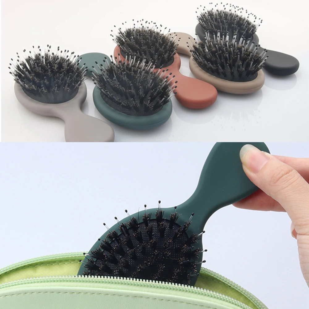 Mini Sized Comb Massager Mini Sized Hair Comb Head Scalp Anti-static 5 Colors Bristle Hair Brush
Mini Sized Comb Massager Mini Sized Hair Comb Head Scalp Anti-static 5 Colors Bristle Hair Brush