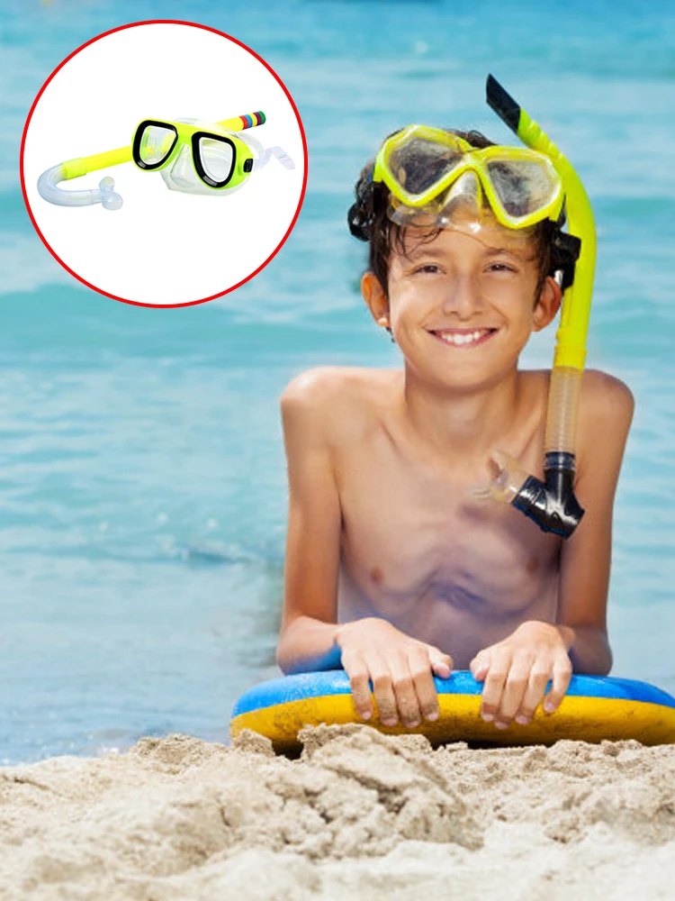 Kid's Diving Mask with Snorkel Children's Swimming Diving Goggles Watersport Scuba Diving Snorkeling Swimming Diving Mask
Kid's Diving Mask with Snorkel Children's Swimming Diving Goggles Watersport Scuba Diving Snorkeling Swimming Diving Mask