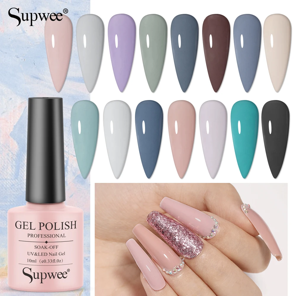Supwee 10ml Gel Nail Polish Professional Color Varnish Semi-permanent Lacquers Enamel Gel Soak Off UV LED Nail Gel For Nail Art
Supwee 10ml Gel Nail Polish Professional Color Varnish Semi-permanent Lacquers Enamel Gel Soak Off UV LED Nail Gel For Nail Art