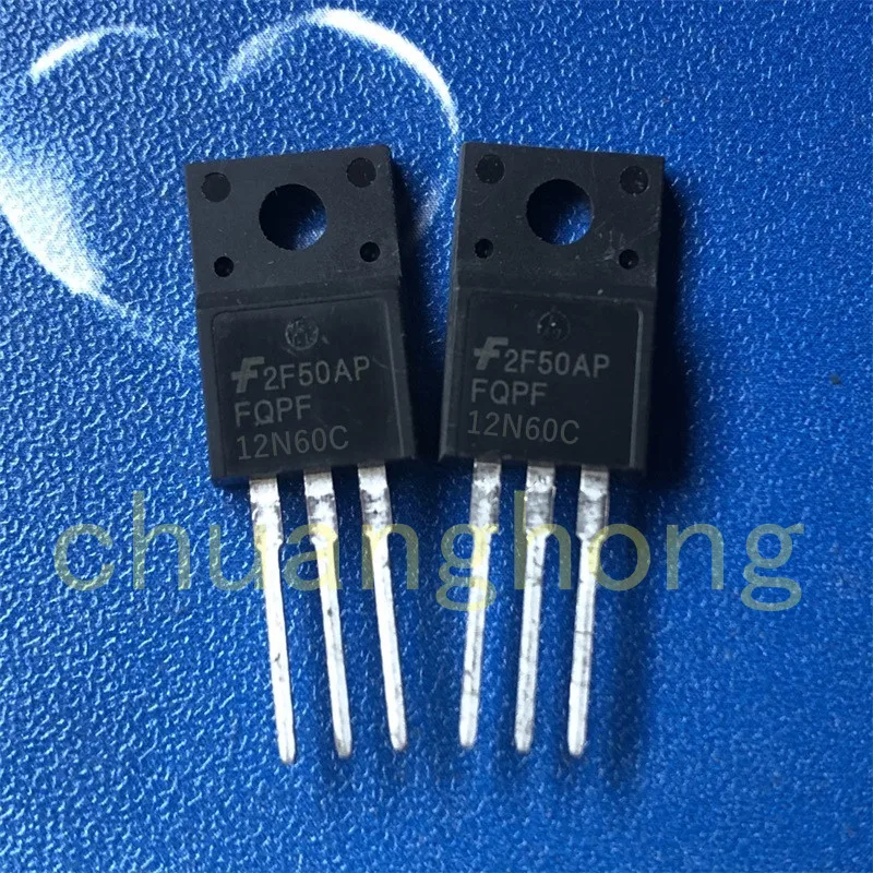 

1Pcs/Lot Brand New Power Triode FQPF12N60C 12A 600V Field Effect Transistor TO-220F 12N60C Power Supply