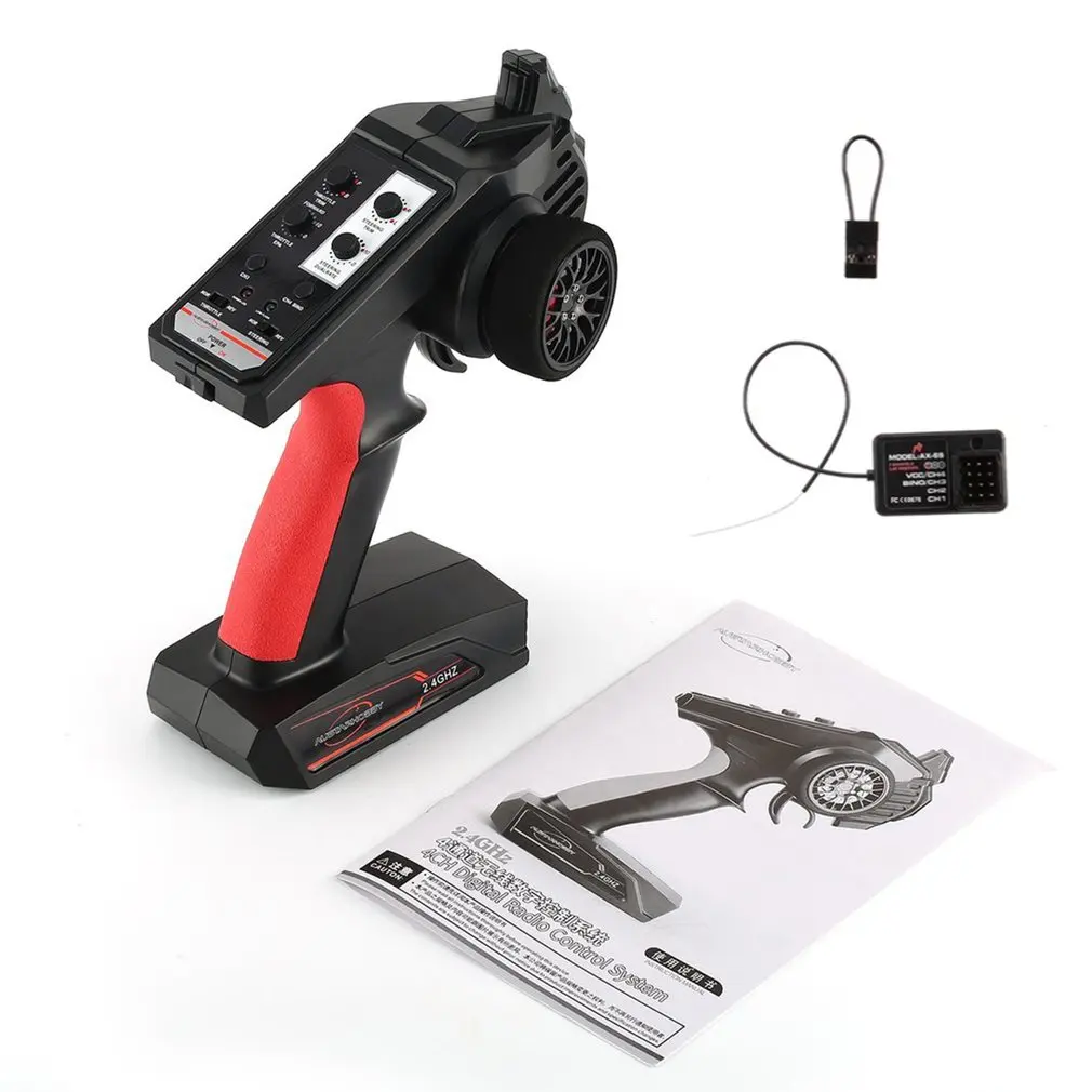AUSTAR 2.4 4CH Radio Remote Control RC Transmitter with AX6s Receiver for RC Car Off-road Vehicle Boat RC Truck Model
AUSTAR 2.4 4CH Radio Remote Control RC Transmitter with AX6s Receiver for RC Car Off-road Vehicle Boat RC Truck Model