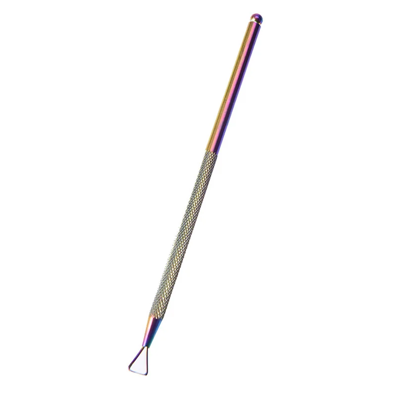 New Nail Cuticle Pusher Stainless Steel Triangle Stick Rod UV Gel Polish Remover Nail Art Tool Manicure Clearner Care Tool
New Nail Cuticle Pusher Stainless Steel Triangle Stick Rod UV Gel Polish Remover Nail Art Tool Manicure Clearner Care Tool
