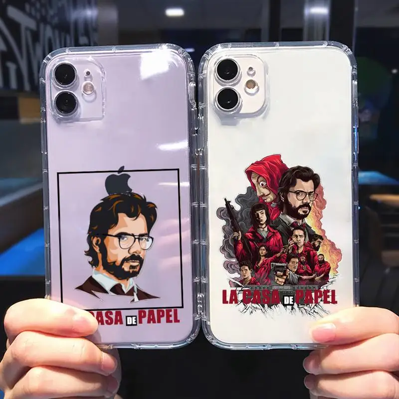 la casa de papel Phone Case For iphone 13 12 11 8 7 plus mini x xs xr pro max Transparent soft
la casa de papel Phone Case For iphone 13 12 11 8 7 plus mini x xs xr pro max Transparent soft