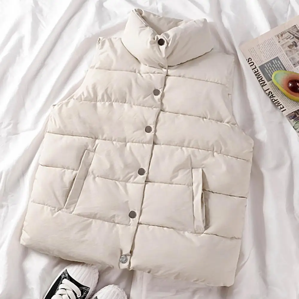Newest Autumn Winter Women Fashion Waistcoat Sleeveless Waistcoat Pockets Buttons Down Vest Warm Coat Plus Size 2XL For Female
Newest Autumn Winter Women Fashion Waistcoat Sleeveless Waistcoat Pockets Buttons Down Vest Warm Coat Plus Size 2XL For Female