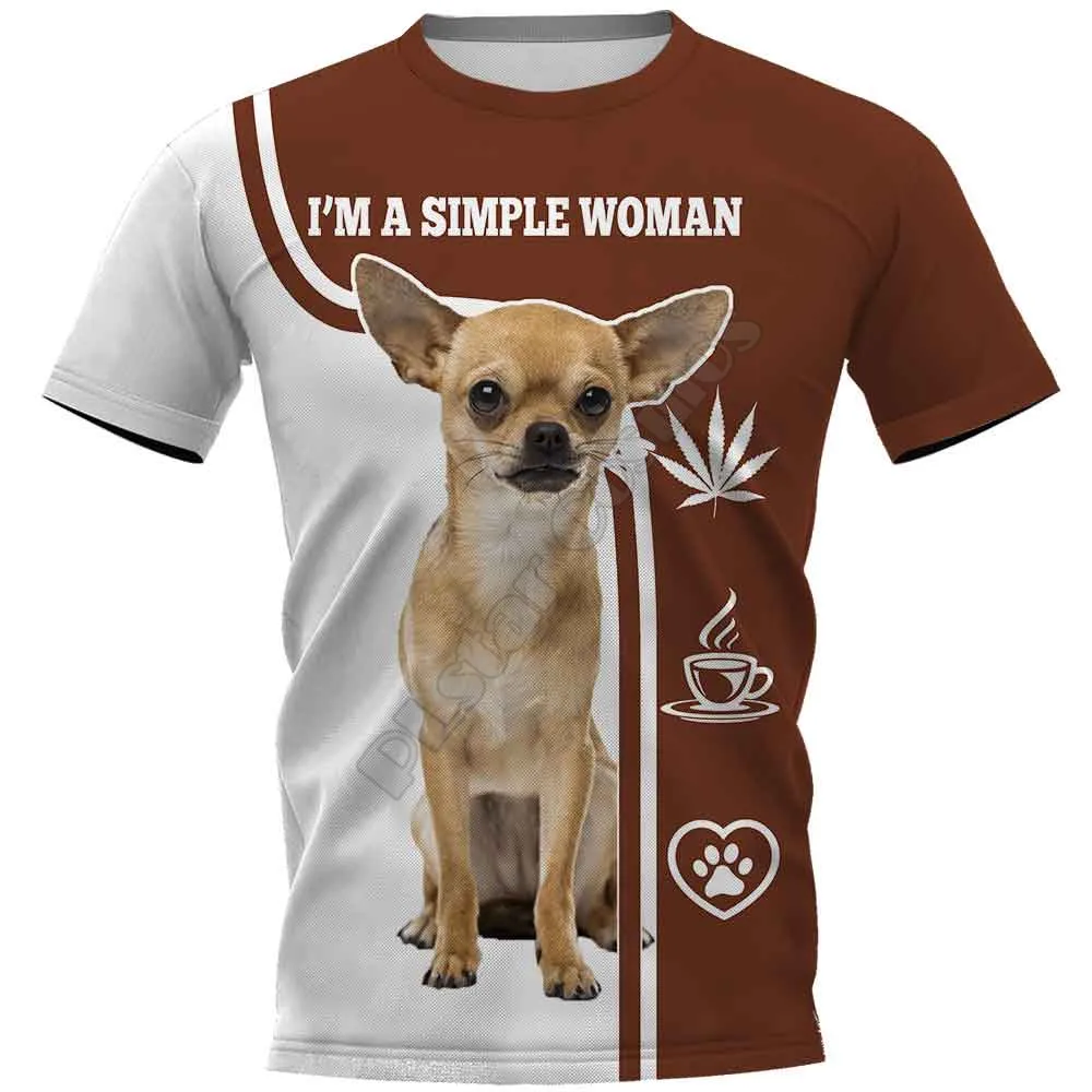 Chihuahua 3D Printed t shirts women for men Summer Casual Tees Short Sleeve T-shirts Funny Animals Short Sleeve
Chihuahua 3D Printed t shirts women for men Summer Casual Tees Short Sleeve T-shirts Funny Animals Short Sleeve