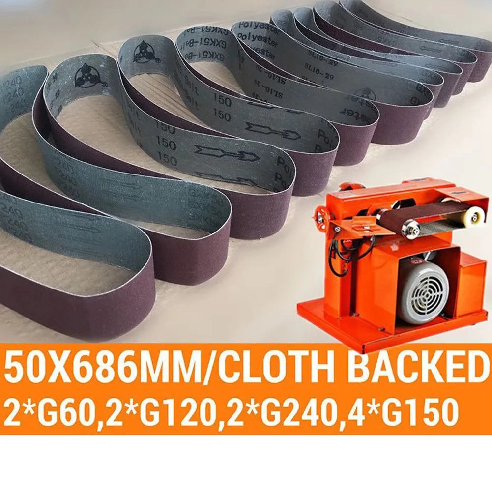 10pcs Metal Sanding Belts Grit Belt Sander Grinding Polishing Sandpaper 60#, 120#, 150#, 240#
10pcs Metal Sanding Belts Grit Belt Sander Grinding Polishing Sandpaper 60#, 120#, 150#, 240#