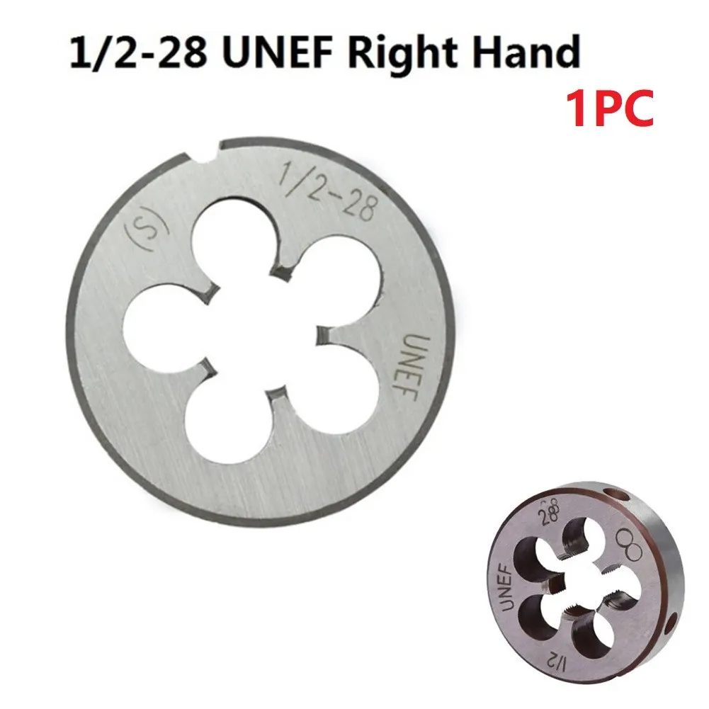 1 Piece 1/2-28 UNEF Threading Die Right Hand For Molding Machine Screw Die Durable Alloy Thread Die For Mold Machining
1 Piece 1/2-28 UNEF Threading Die Right Hand For Molding Machine Screw Die Durable Alloy Thread Die For Mold Machining