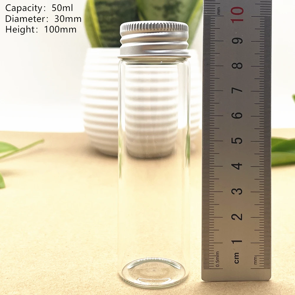 12 PCS/lot 30*100mm 50ml Corks Glass Bottle Stopper Spicy Storage Bottle Container Glass Jars Vial Bottle DIY Practical Craft
12 PCS/lot 30*100mm 50ml Corks Glass Bottle Stopper Spicy Storage Bottle Container Glass Jars Vial Bottle DIY Practical Craft