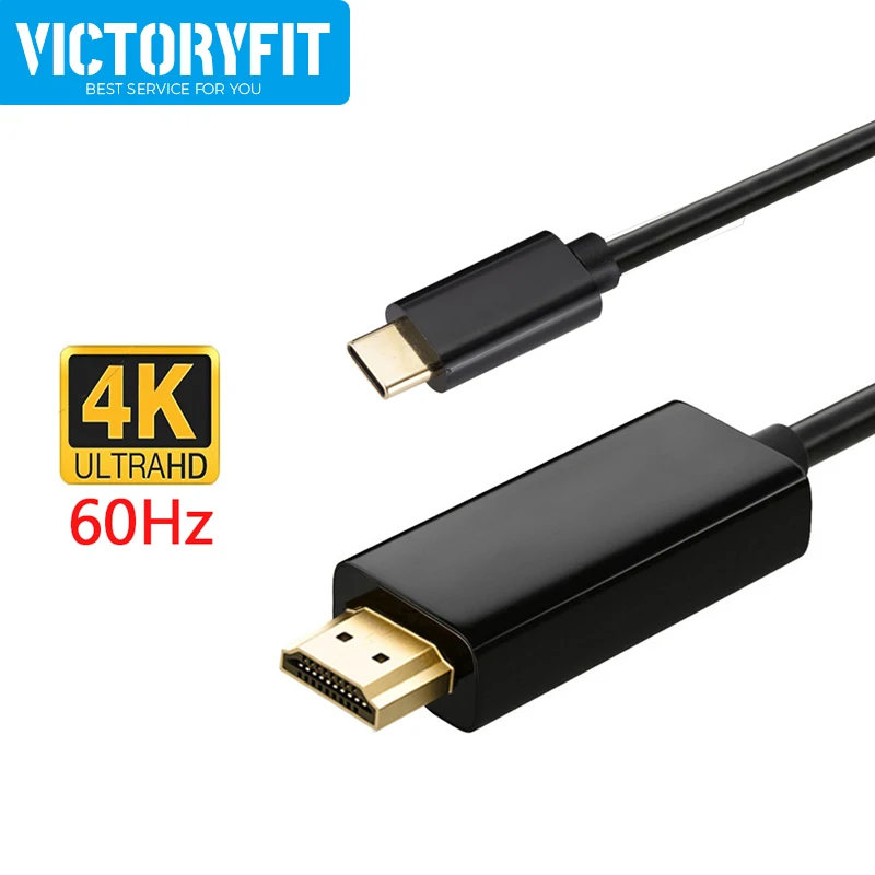 6 Feet 4K 60Hz USB Type C to HDMI-Compatible Cable Male to Male Extension Cable for PC Laptop Computer Monitor Projector HDTV
6 Feet 4K 60Hz USB Type C to HDMI-Compatible Cable Male to Male Extension Cable for PC Laptop Computer Monitor Projector HDTV