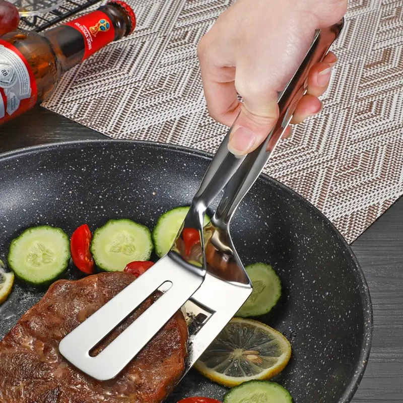 Multipurpose Stainless Steel Barbecue BBQ Clip Fried Steak Fish Clamp Bread Shovel Clips Kitchen Too
Multipurpose Stainless Steel Barbecue BBQ Clip Fried Steak Fish Clamp Bread Shovel Clips Kitchen Too