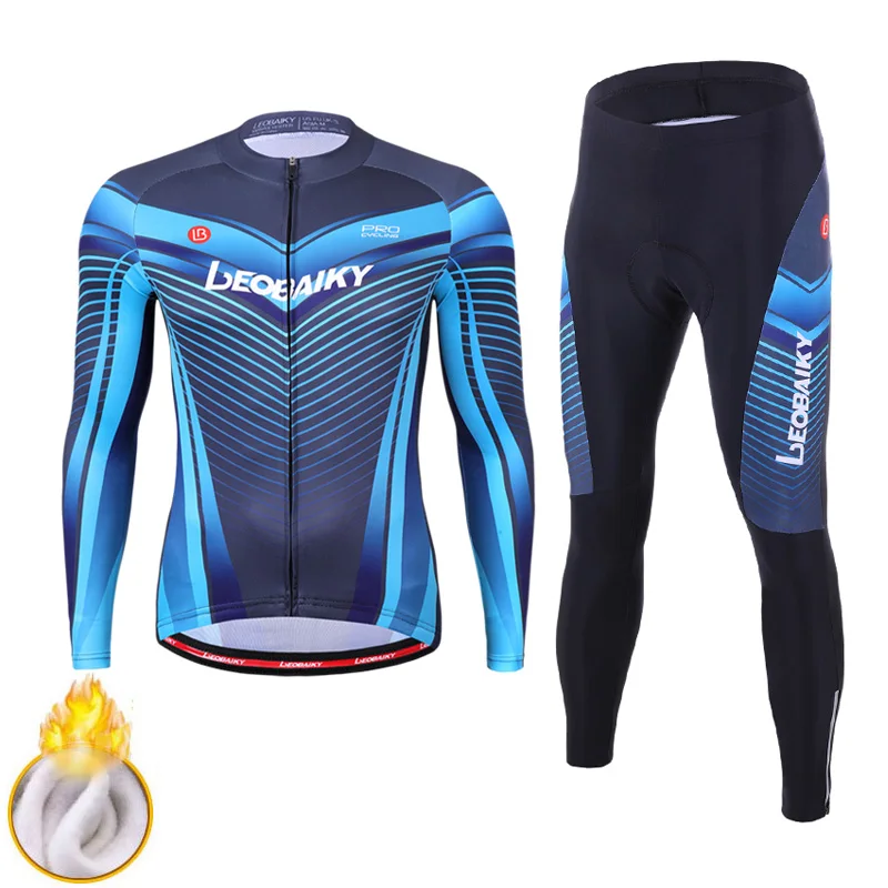 Men Cycling Jersey Set Thermal Fleece Ciclismo Coat Jacket Bike Clothing Gel Padded Bicycle Pants Winter Riding Suit
Men Cycling Jersey Set Thermal Fleece Ciclismo Coat Jacket Bike Clothing Gel Padded Bicycle Pants Winter Riding Suit