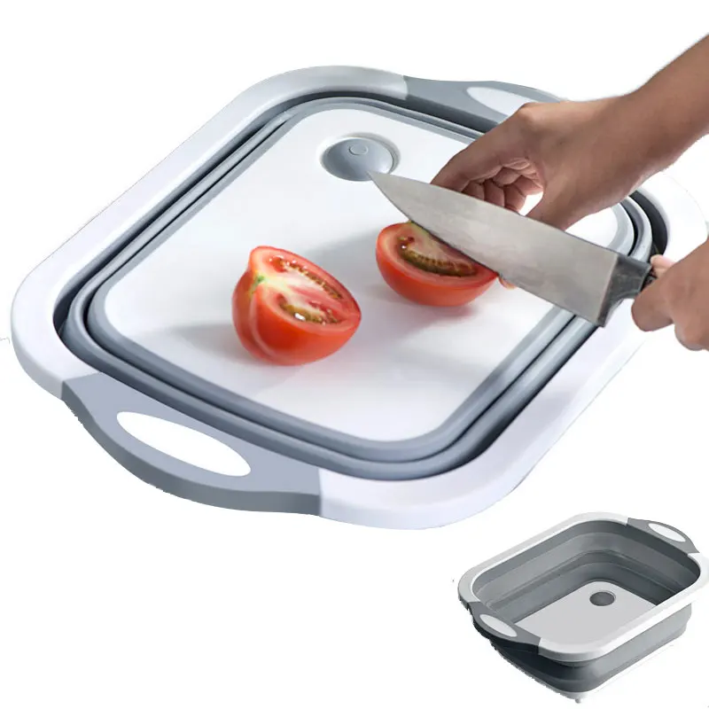 Multifunction Collapsible Cutting Board 3 In 1Multi-functional Folding Sink Outdoor Camp Portable Basins Kitchen Accessories
Multifunction Collapsible Cutting Board 3 In 1Multi-functional Folding Sink Outdoor Camp Portable Basins Kitchen Accessories