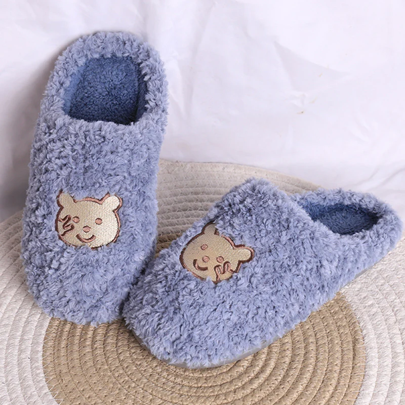 Winter Women Flat Slippers Warm Cute Bow Plush Slippers Female Home Floor Fashion Comfort Shoes Couple Plus Size Man Footwear
Winter Women Flat Slippers Warm Cute Bow Plush Slippers Female Home Floor Fashion Comfort Shoes Couple Plus Size Man Footwear