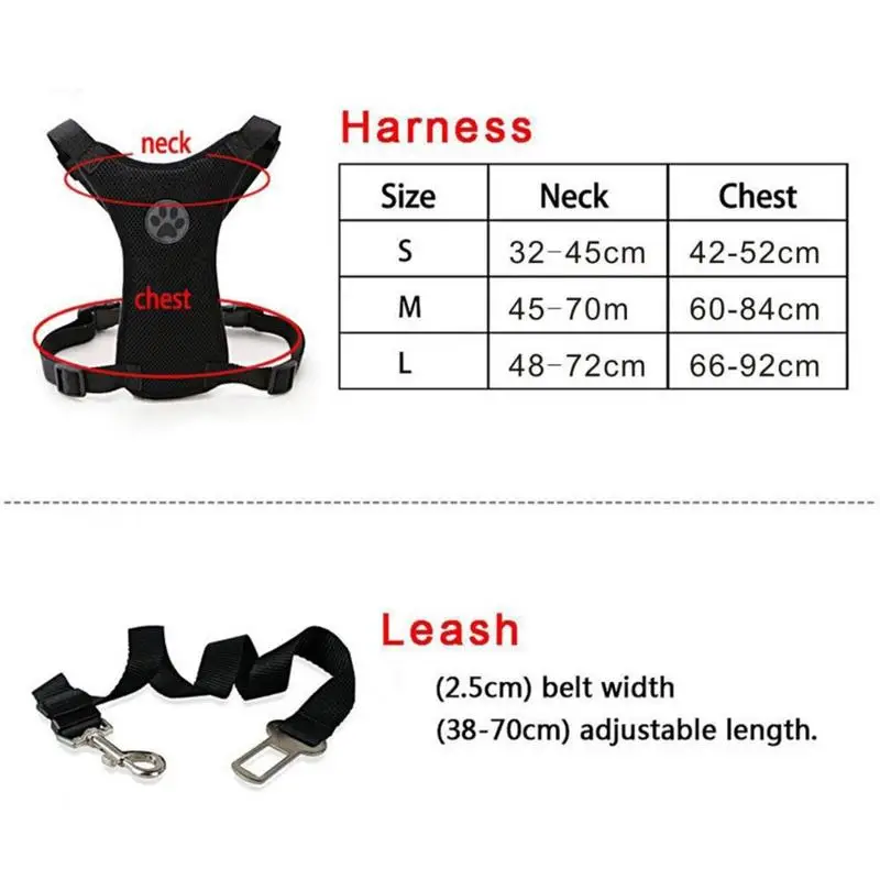 Outdoor Training Dog Snack Bag Breathable Mesh Dog Harness Leash With Adjustable Straps Car Automotive Seat Safety Belt Dropship
Outdoor Training Dog Snack Bag Breathable Mesh Dog Harness Leash With Adjustable Straps Car Automotive Seat Safety Belt Dropship