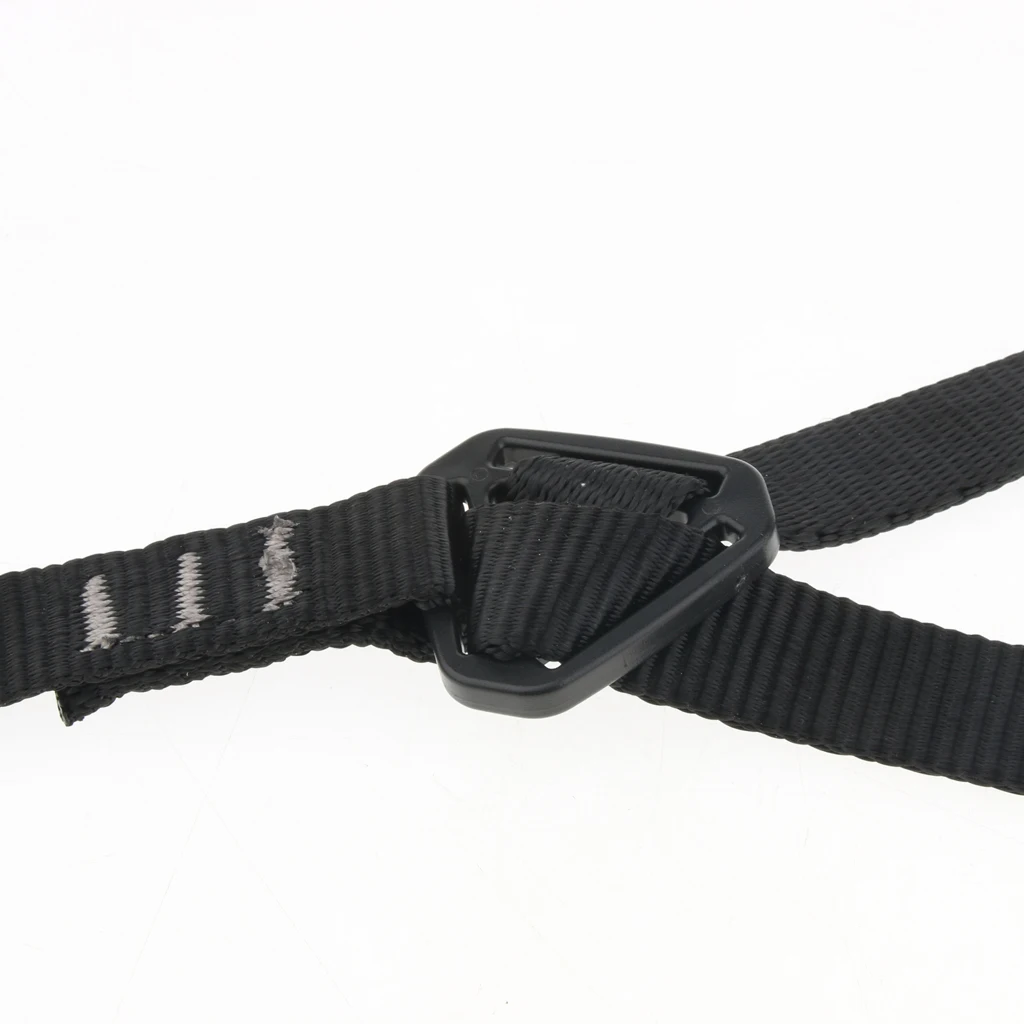Rock Climbing Mountaineering Shoulder Strap for Chest Ascender, Black 
Rock Climbing Mountaineering Shoulder Strap for Chest Ascender, Black