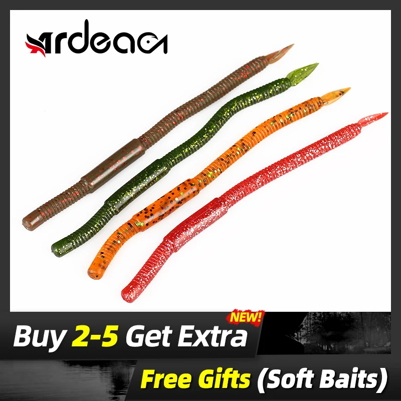 Ardea Soft Lures Silicone Bait 145mm 4.1g Worm Wobblers Artificial Jigging Carp Trout Swimbait Baitfishing Fishing Tackle
Ardea Soft Lures Silicone Bait 145mm 4.1g Worm Wobblers Artificial Jigging Carp Trout Swimbait Baitfishing Fishing Tackle