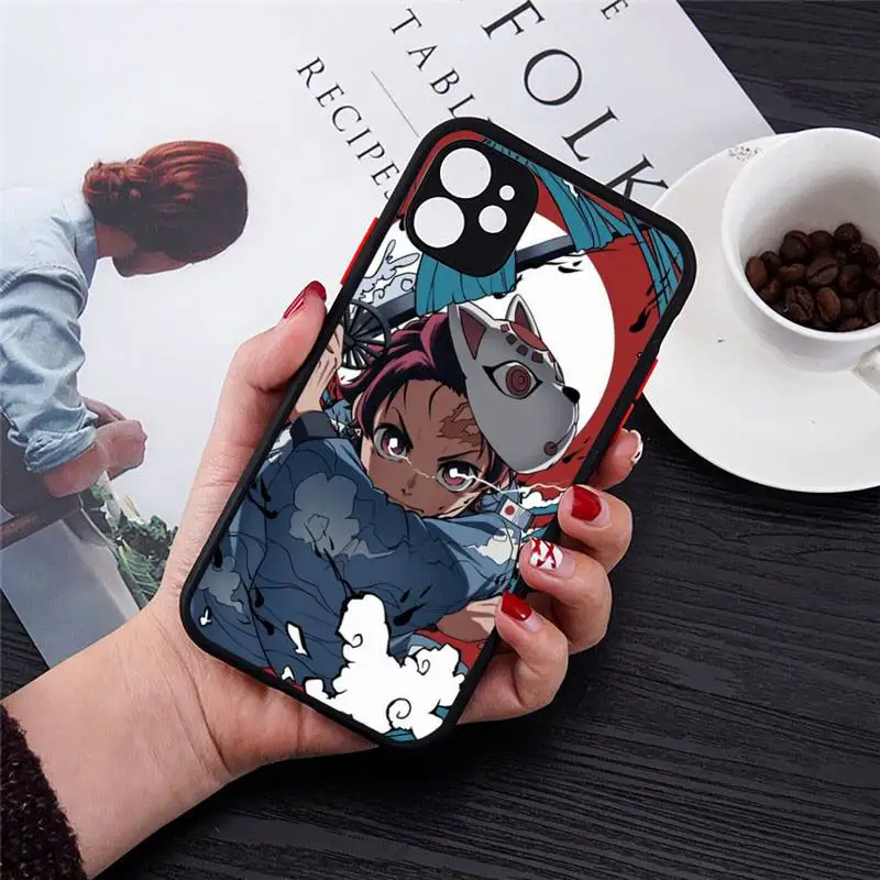 Kamado Nezuko Kimetsu no Yaiba Demon Slaye Phone Case matte transparent For iphone 7 8 11 12 plus mini x xs xr pro max cover
Kamado Nezuko Kimetsu no Yaiba Demon Slaye Phone Case matte transparent For iphone 7 8 11 12 plus mini x xs xr pro max cover