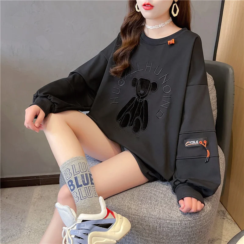 2021 Autumn New Style Loose Casual Fashion Temperament Large Version Sweater Women A0111
2021 Autumn New Style Loose Casual Fashion Temperament Large Version Sweater Women A0111