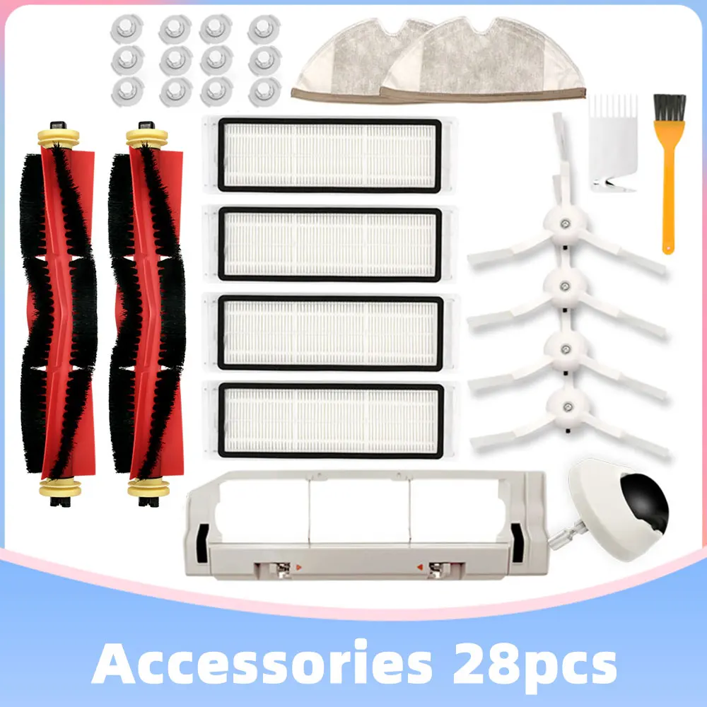 For Xiaomi Roborock S5 S6 E2 E3 Robot Vacuum Cleaner Spare Parts Hepa Filter Front Castor Wheel Water Tank Filter Brush Cover
For Xiaomi Roborock S5 S6 E2 E3 Robot Vacuum Cleaner Spare Parts Hepa Filter Front Castor Wheel Water Tank Filter Brush Cover