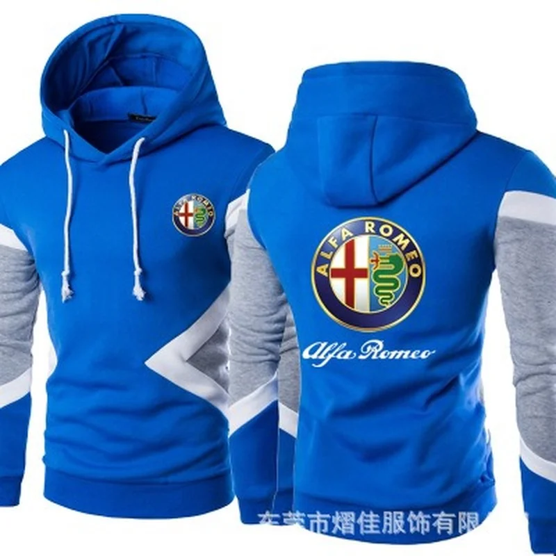 2021 New Spring Autumn Fashion Men Pullover Sweatshirts Alfa Romeo Motors Logo Patchwork Casual Cotton Hoodies Clothing
2021 New Spring Autumn Fashion Men Pullover Sweatshirts Alfa Romeo Motors Logo Patchwork Casual Cotton Hoodies Clothing