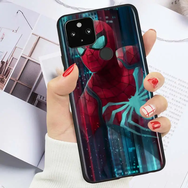 Cool Marvel Spiderman Shockproof Cover for Google Pixel 5 4 4A XL 5G Black Phone Case Shell Soft TPU Fundas Coque Capa
Cool Marvel Spiderman Shockproof Cover for Google Pixel 5 4 4A XL 5G Black Phone Case Shell Soft TPU Fundas Coque Capa