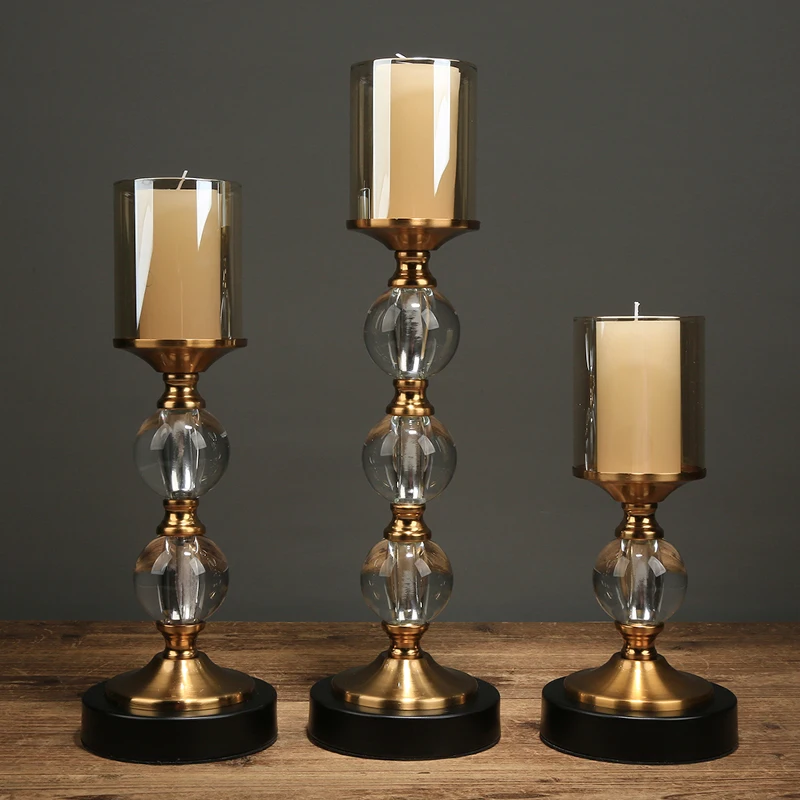 European-style Crystal Candle Holders Home Furnishing Tableware Decoration Candle Gift Candle Holder Bougeoir Home Decor WT5ZT
European-style Crystal Candle Holders Home Furnishing Tableware Decoration Candle Gift Candle Holder Bougeoir Home Decor WT5ZT