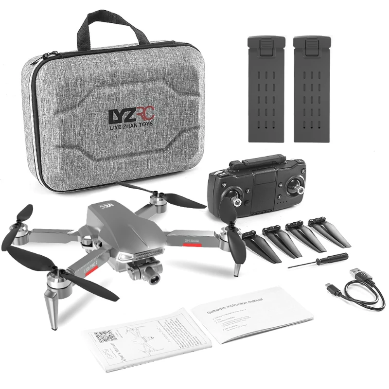 7,2 в 2200 мА/ч L106 Pro2 GPS смарт-следовать фотографиям/Wi-Fi управление через приложение RC мини-Дрон с поддержкой позиционирования оптического поток...
7,2 в 2200 мА/ч L106 Pro2 GPS смарт-следовать фотографиям/Wi-Fi управление через приложение RC мини-Дрон с поддержкой позиционирования оптического поток...