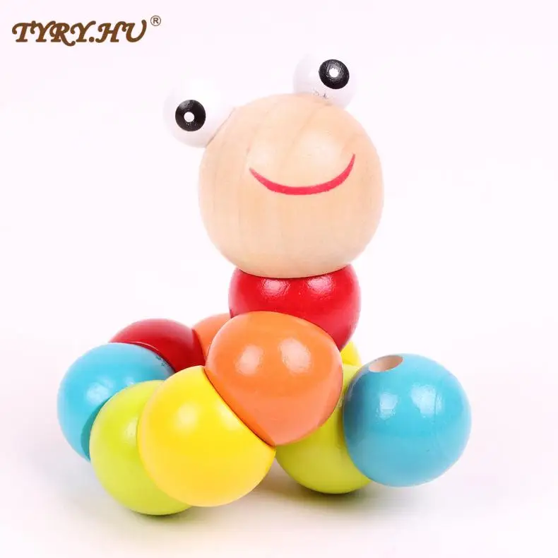 Colorful Wooden Worm Puzzle Variety Twisting Worm Caterpillar Baby Insect Toy Children Finger Movement Game Montessori Toys Gift
Colorful Wooden Worm Puzzle Variety Twisting Worm Caterpillar Baby Insect Toy Children Finger Movement Game Montessori Toys Gift