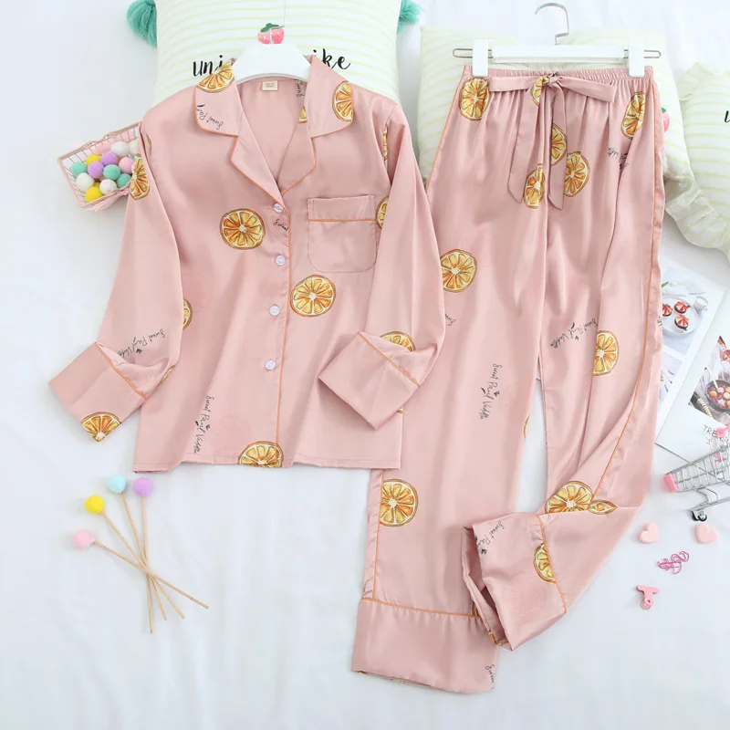 M-XL Blue Print Letter Pyjamas Set 2PCS Pajamas Suit Sexy Shirt&Pant Lady Faux Silk Nightwear Sleepwear Lingerie Spring Homewear
M-XL Blue Print Letter Pyjamas Set 2PCS Pajamas Suit Sexy Shirt&Pant Lady Faux Silk Nightwear Sleepwear Lingerie Spring Homewear