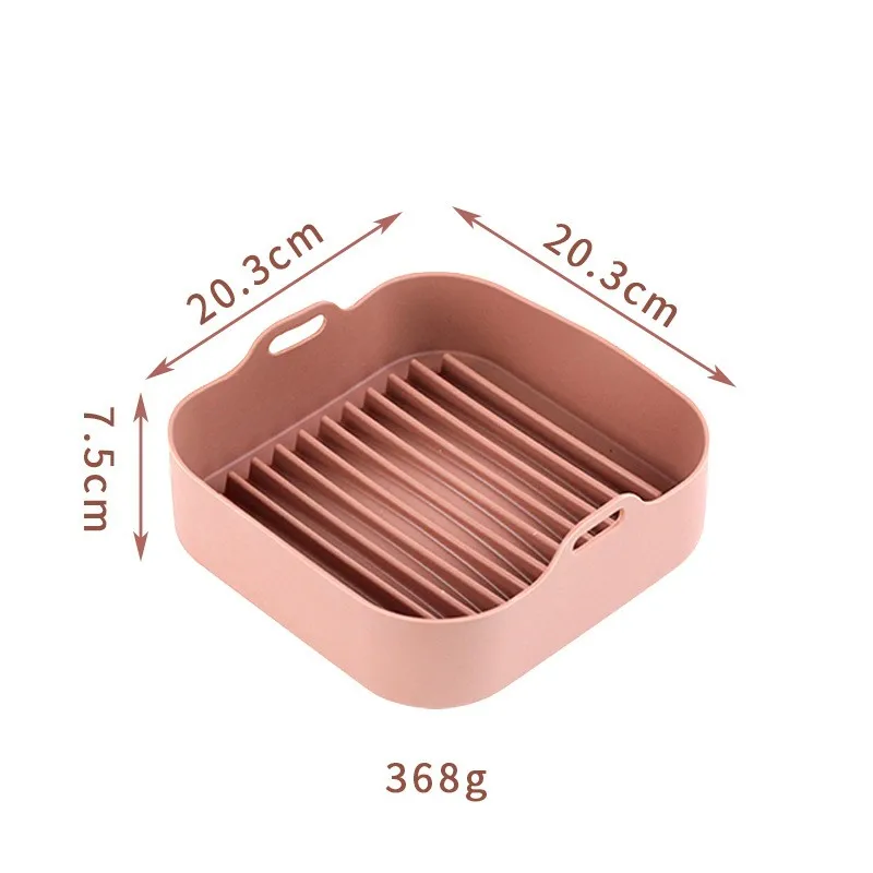 1x Silicone Pot 20.3x20.3x7.5cm Airfryer Fryer Accessories Baking Tool Tray Silicone Pan In Stock Drop Shipping
1x Silicone Pot 20.3x20.3x7.5cm Airfryer Fryer Accessories Baking Tool Tray Silicone Pan In Stock Drop Shipping