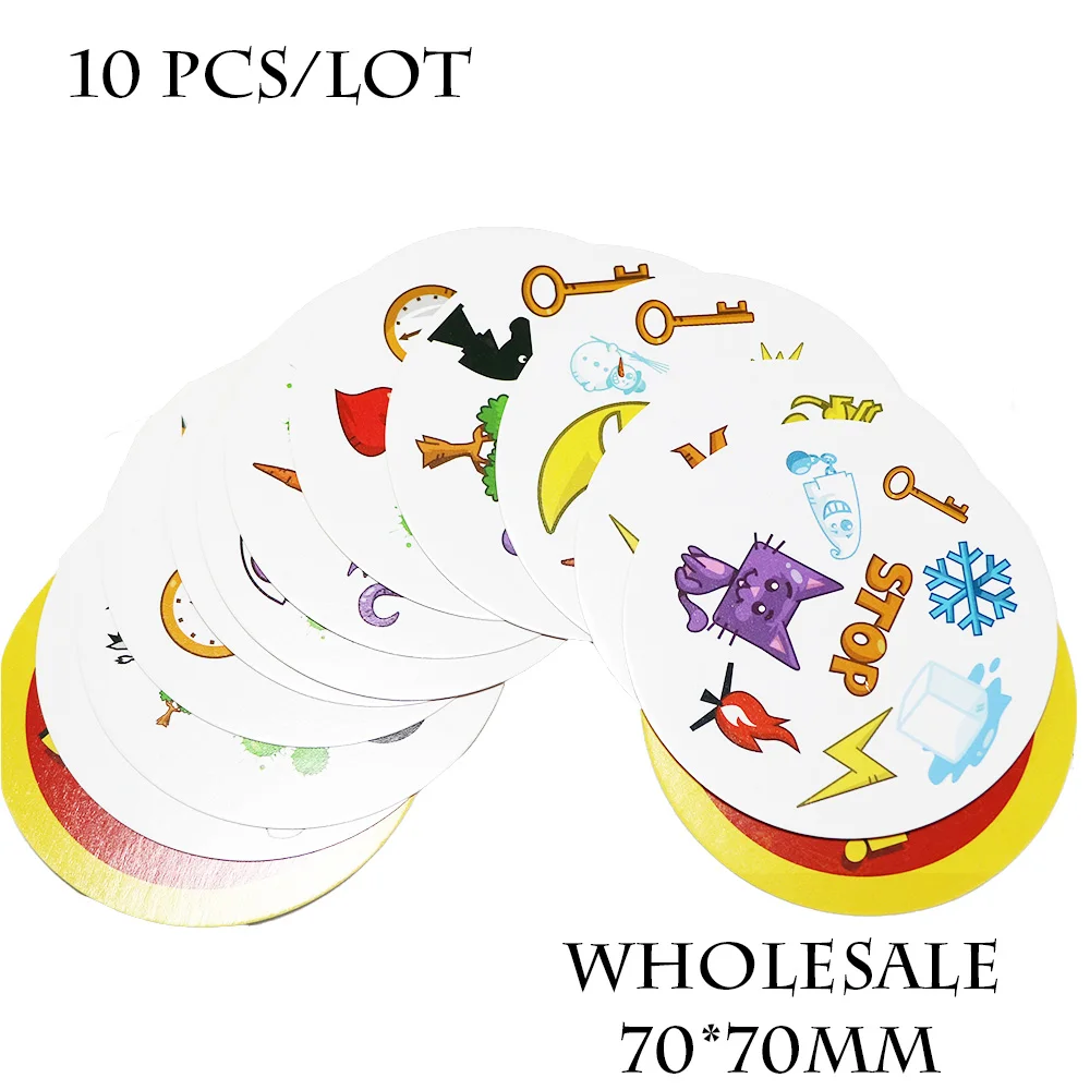 10 pcs/ lot red spot card game 70 mm for kids enjoy it home party enjoy it games high quality travel game
10 pcs/ lot red spot card game 70 mm for kids enjoy it home party enjoy it games high quality travel game