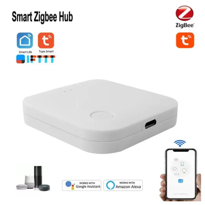 Умный шлюз Tuya ZigBee, хаб с дистанционным управлением через мост, работает с Alexa Google Home
Умный шлюз Tuya ZigBee, хаб с дистанционным управлением через мост, работает с Alexa Google Home