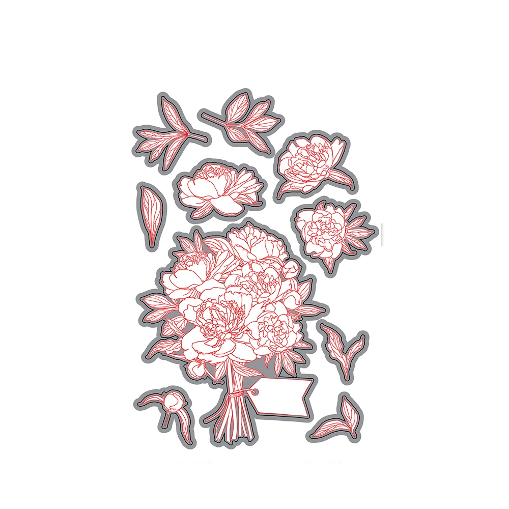 Flower Metal Cutting Dies and Stamps DIY Scrapbooking Card Stencil Paper Cards Handmade Album Stamp Die Sheets
Flower Metal Cutting Dies and Stamps DIY Scrapbooking Card Stencil Paper Cards Handmade Album Stamp Die Sheets