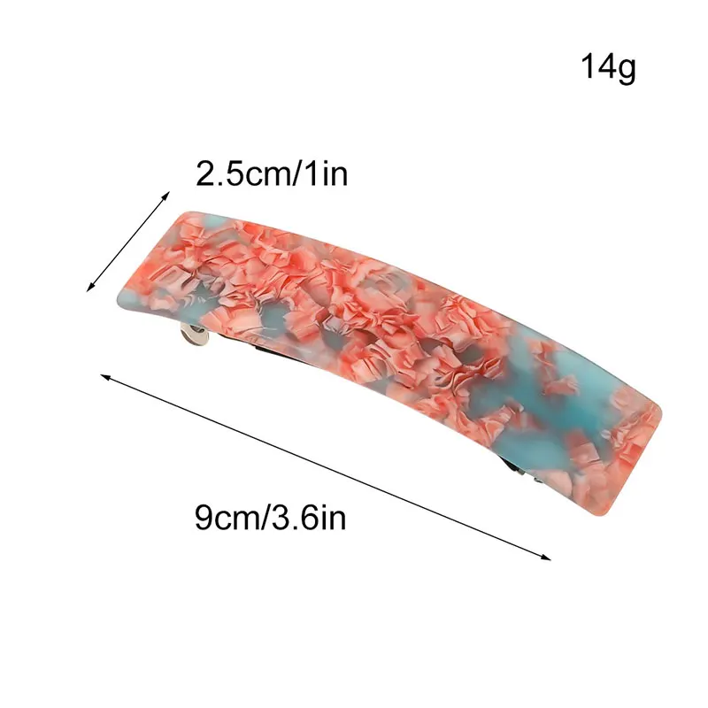 New Fashion Vintage Acetate Geometric Hair Clips For Women Girl Headband Sweet Hairpins Barrettes Hair Accessories Long Barrette 
New Fashion Vintage Acetate Geometric Hair Clips For Women Girl Headband Sweet Hairpins Barrettes Hair Accessories Long Barrette