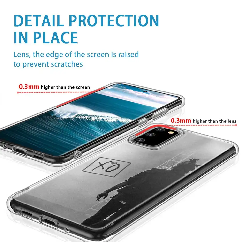 Мягкий ТПУ чехол Weeknd XO для телефона Samsung Galaxy S10 S9 S8 S20 Plus Ultra S10e A50 A51 A71 A70 A20E A10 A40 NOT 10 9 8
