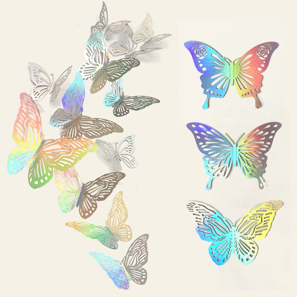 72pcs/set 3D Butterfly Wall Stickers Crystal Butterflies for Room Decoration Kids Bedroom Party Cake Wedding Home Decor
72pcs/set 3D Butterfly Wall Stickers Crystal Butterflies for Room Decoration Kids Bedroom Party Cake Wedding Home Decor